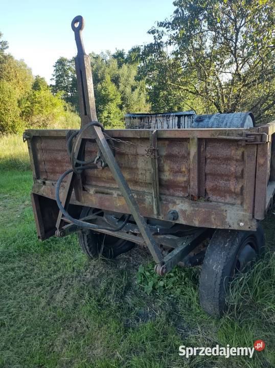 Przyczepa D44 produkcji 1972 kujawsko-pomorskie