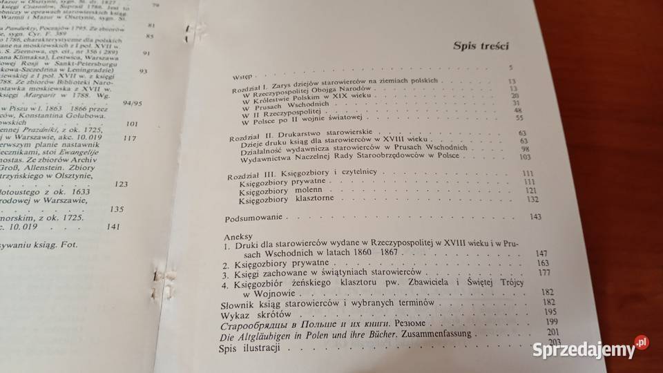 Starowiercy w Polsce i ich księgi Zoja Gdańsk