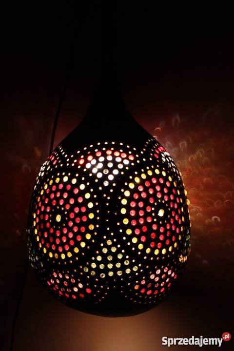 lampa z tykwy alla sphinx abazur nowość Kleosin sprzedam