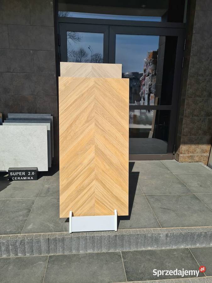 PŁYTKA gres CHEVRON OAK MAT 60X120 GAT 1 tanio Opoczno