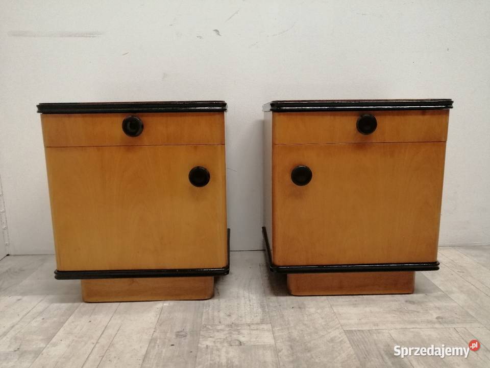 stare szafki nocne nakastliki vintage design