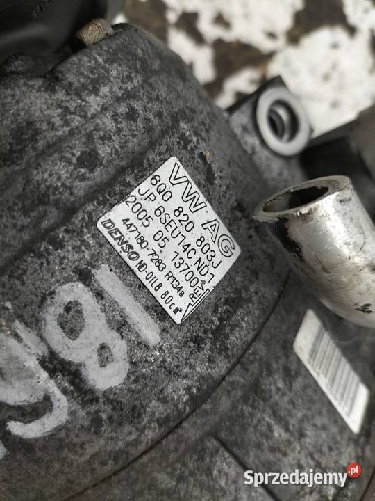 SPRĘŻARKA KLIMATYZACJI 6Q0820803J 19 TDI Seat
