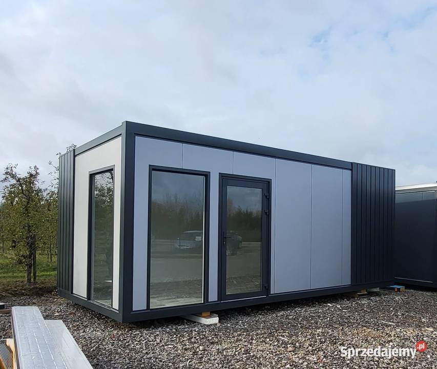 Kontener pawilon całoroczny mieszkalny biurowy parter Płock