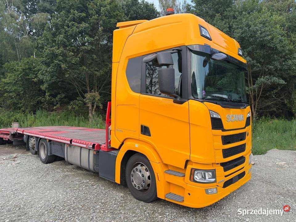Samochód Ciężarowy Scania 500R Przyczepa