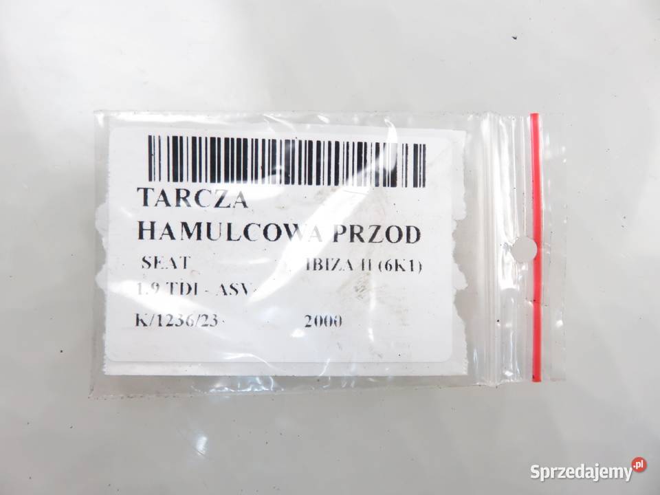 TARCZA HAMULCOWA PRZÓD SEAT IBIZA II 19 TDI Tarcze hamulcowe