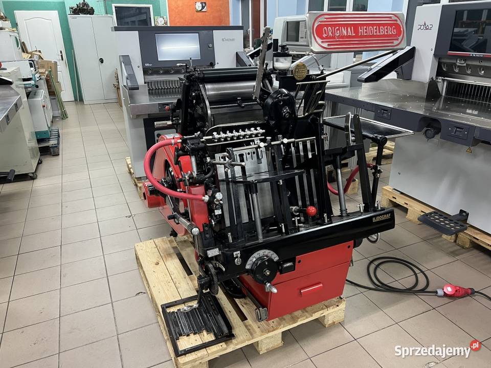 Heidelberg OHT wiatrak Letterpress