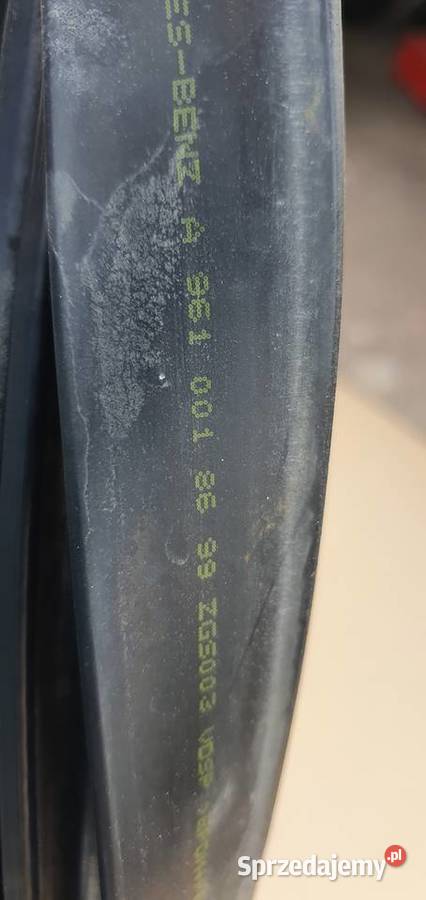 MERCEDES ACTROS MP4 USZCZELKA WNĘKI DRZWI LEWA Bieleń