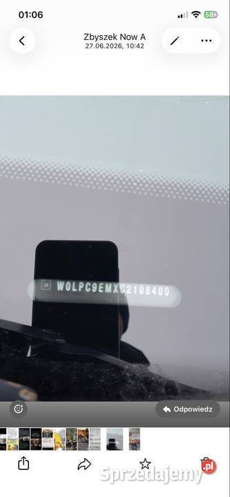 Zderzak Opel Zafira C 2012r Gródek nad Dunajcem sprzedam