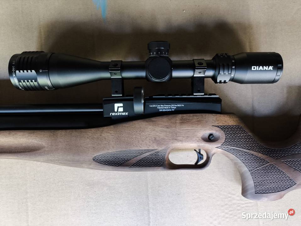 Wiatrówka PCP Reximex Daystar55 zestaw Dąbrowa Górnicza