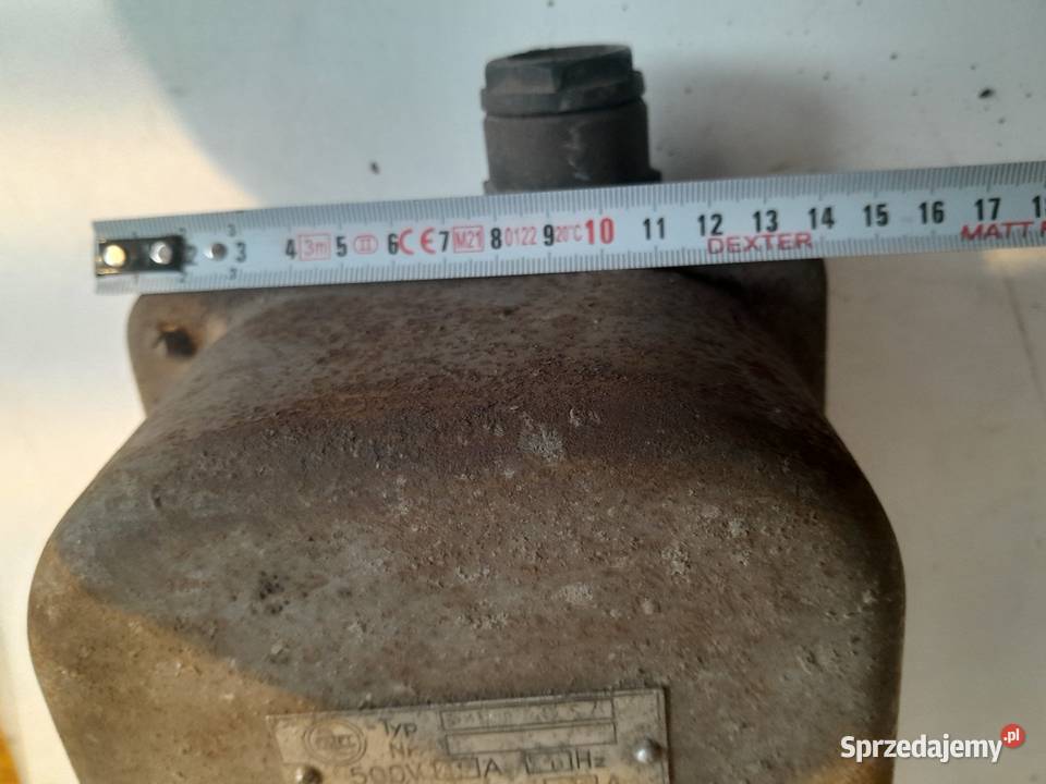 Stary zabytkowy wyłącznik siłowy industrial loft Dąbrowa Górnicza