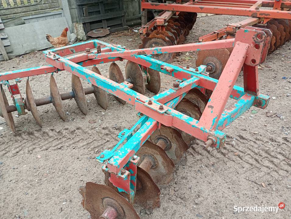 Talerzowka 3m brona talerzowa 2x8 Rusinów sprzedam