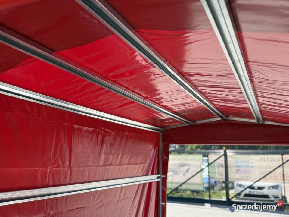 TEMARED PRO 26122 przyczepa dwuosiowa z plandeką Cegielsko