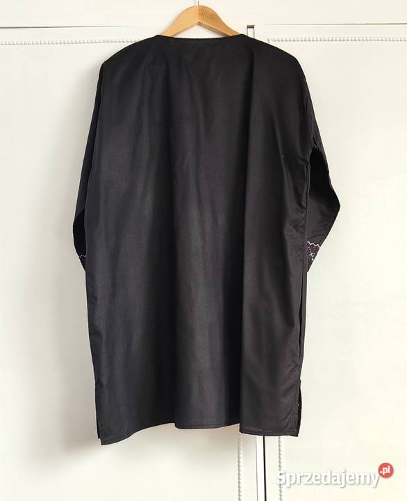 Nowa tunika czarna XXL 44 3XL 46 plus size folk Moda i Styl Szczecin
