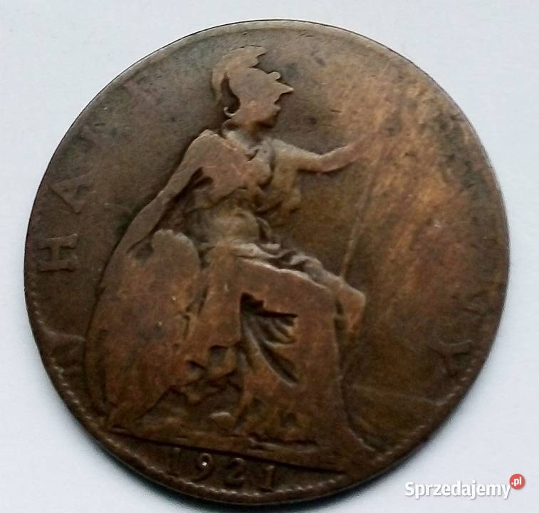 WIELKA BRYTANIAONE PENNY1921 r mazowieckie Legionowo