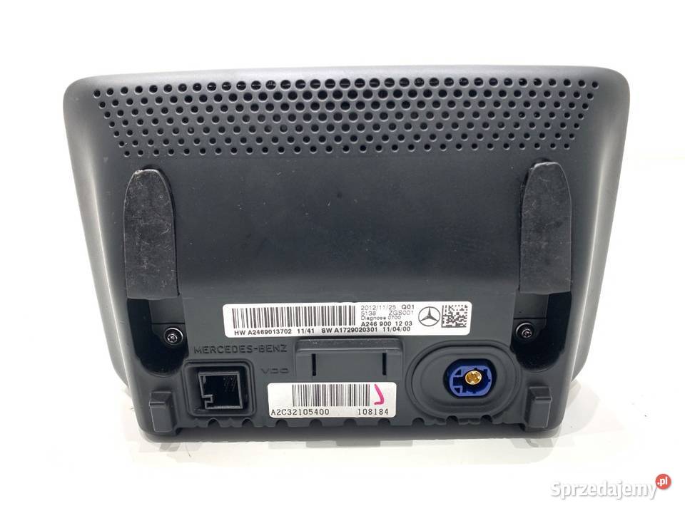 WYŚWIETLACZ MERCEDES W176 A2469001203 1218 EKRAN