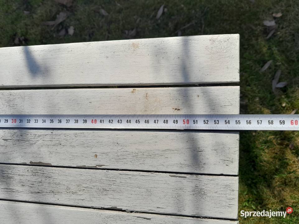 Stary zestaw ogrodowy uzywany stolik i dwa Dąbrowa Górnicza