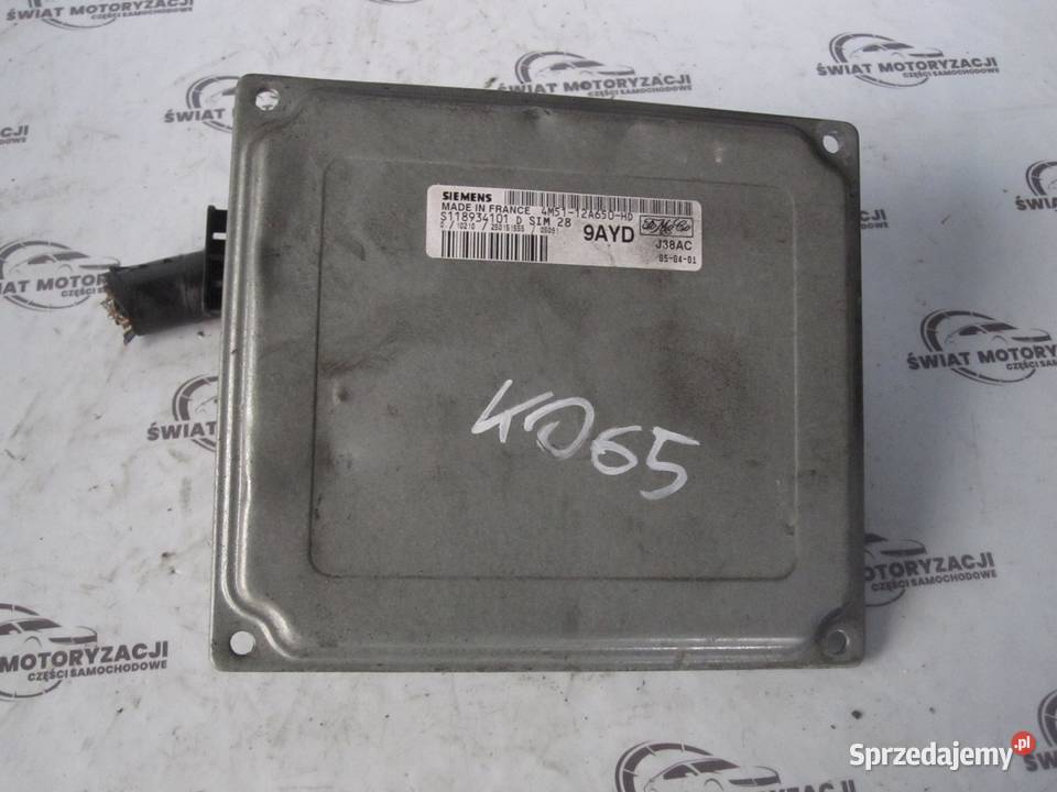 FORD FOCUS MK2 komputer sterownik silnika osobowe Komputery