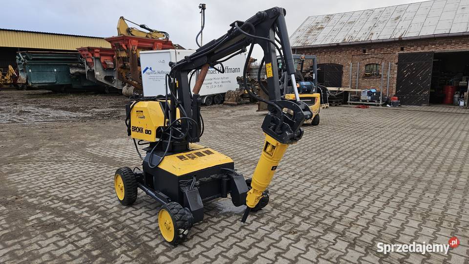 Robot wyburzeniowy Brokk 80 młot Sochaczew sprzedam