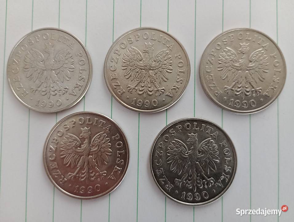 Monety 1990 10000 Solidarność i i 100 Warszawa