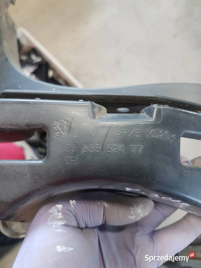 PEUGEOT 3008 I SLIZG ZDERZAKA WSPORNIK PRAWY TYL wielkopolskie sprzedam