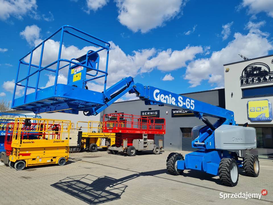 Podnośnik spalinowy teleskopowy Genie S65 Motoryzacja