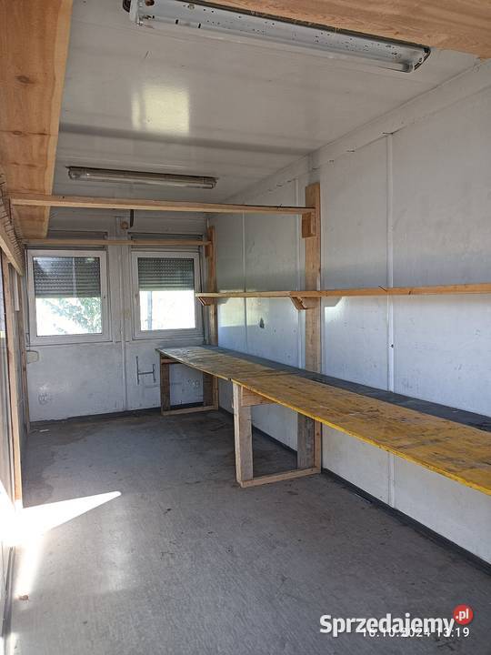 Kontener szatniowy socjalny 6m Kraków r Pozostałe małopolskie Wieliczka