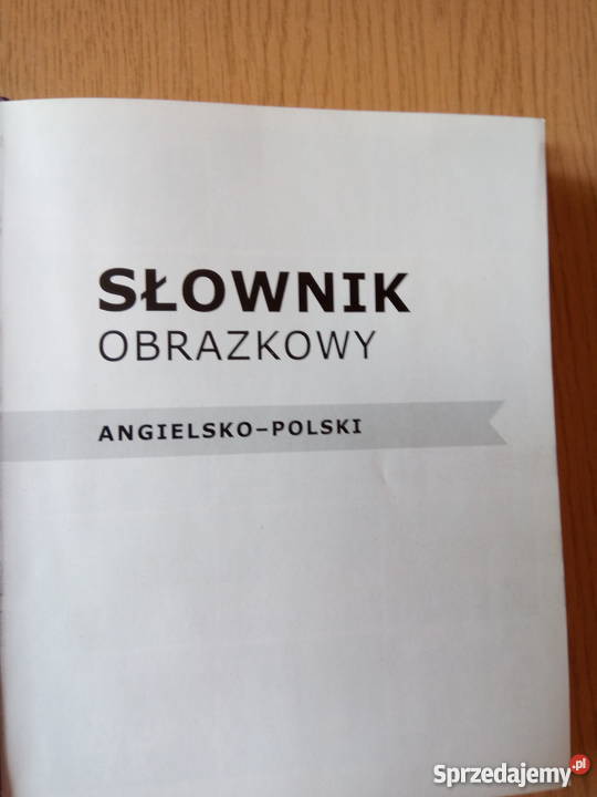 Słownik obrazkowy angielskopolski 6000 haseł z encyklopedie, słowniki, leksykony Dąbrowa Górnicza sprzedam