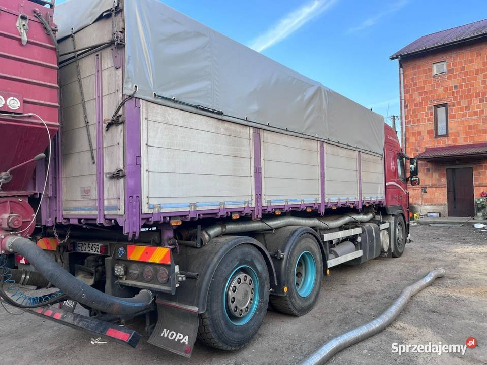 VOLVO FM 12 DO ZBOZA POMPA ODKURZACZ WYWROTKA Parzęczew