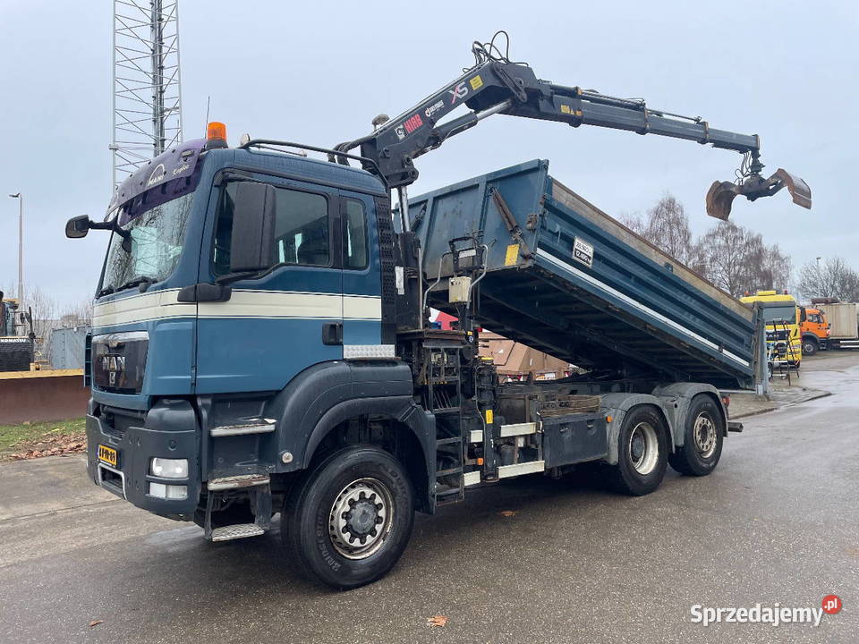 Wywrotka 6x4 z dzwigiem Man 10518cm3 Warszawa