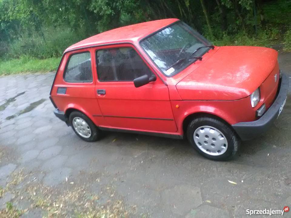 fiat 126p maluch kubelkowe fotele skórzane Hatchback pomorskie Bytów