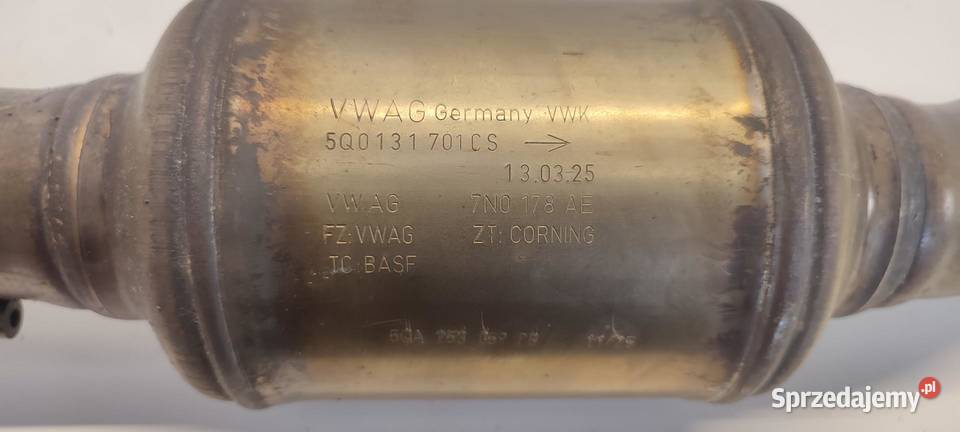 VW TAYRON KATALIZATOR 15 5Q0131701CS 5QA254504KX osobowe