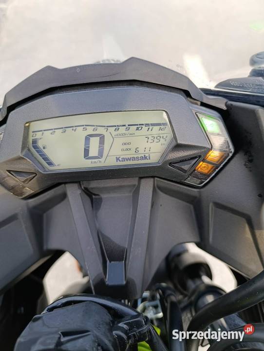 Kawasaki Ninja 125 2021 7300 Książka Serwisowa sprzedam