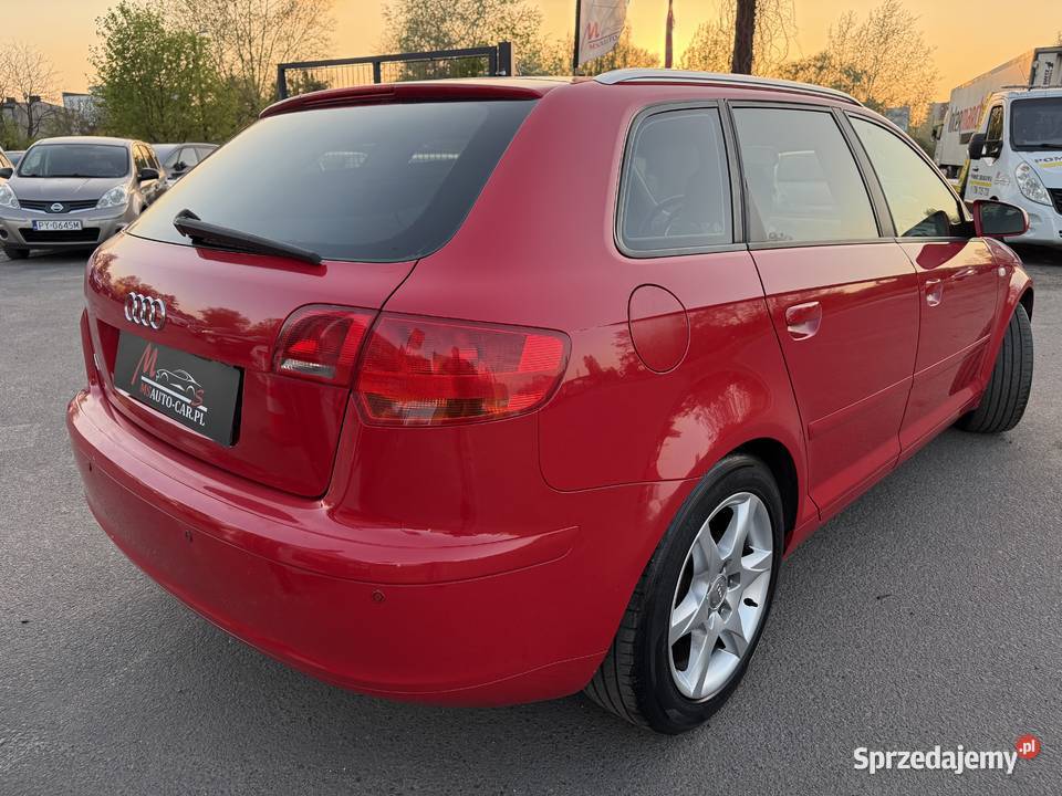 Audi A3 2005 16 Benzyna LIFT Climatronic 1598cm3 Poznań