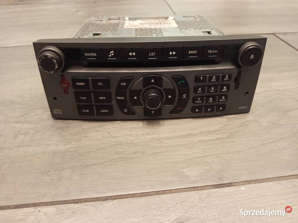 Radio RT3 wiązka Citroen C5 polift osobowe śląskie Sosnowiec sprzedam