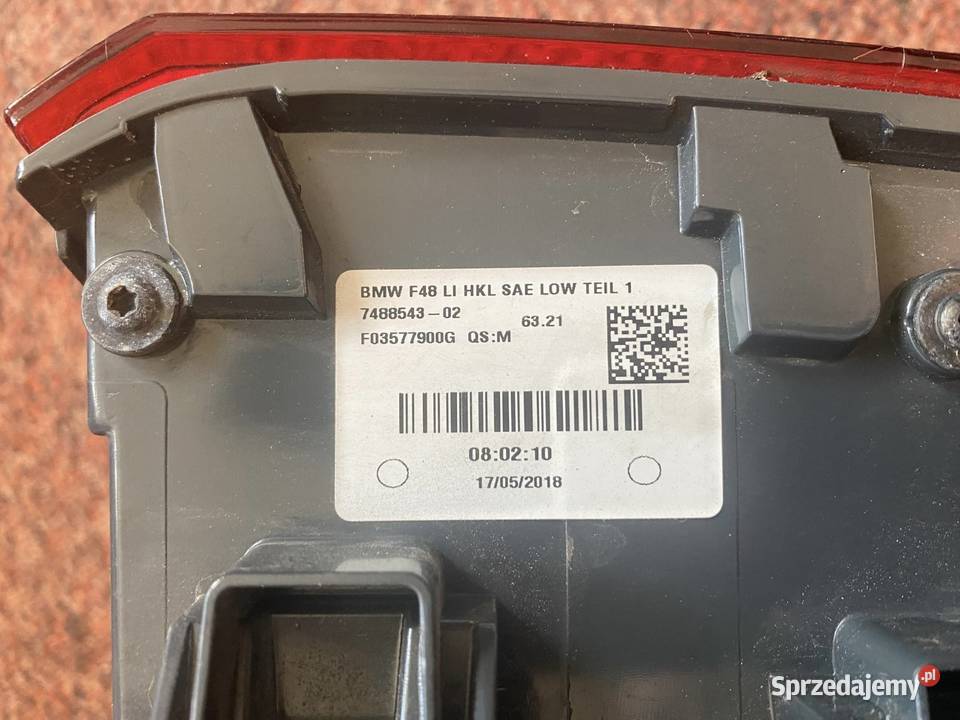 Lampa tylna BMW Suwałki sprzedam