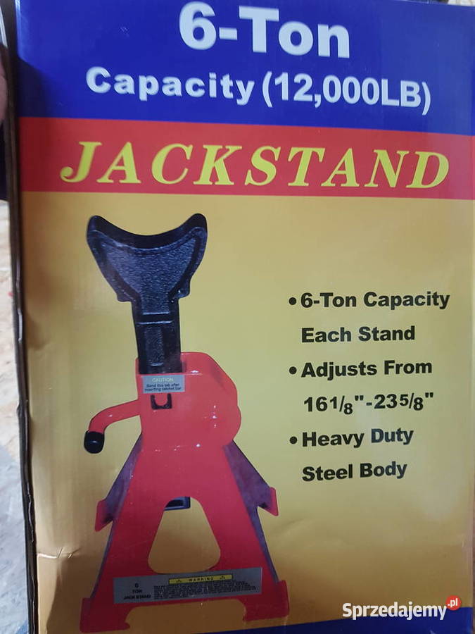 KOBYŁKI PODSTAWKI PODPORY SAMOCHODOWE 6 TON 2 Głogowa