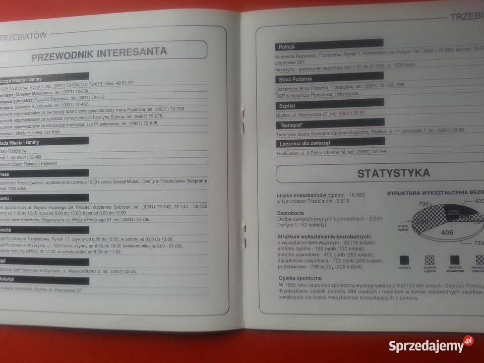 417 Trzebiatów Informator Miejski Szczecin sprzedam