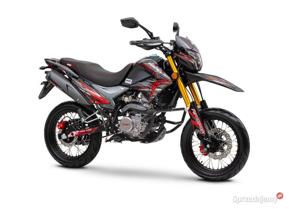 Nowy Motocykl ROMET CRS 125 nieuszkodzony zachodniopomorskie Złocieniec