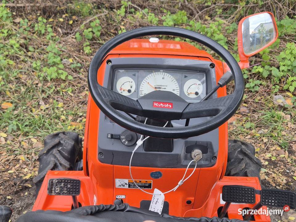 Traktorek traktor KUBOTA ASTE A175D 17