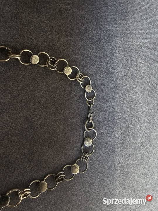 Naszyjnik srebrny kulki Warszawa sprzedam