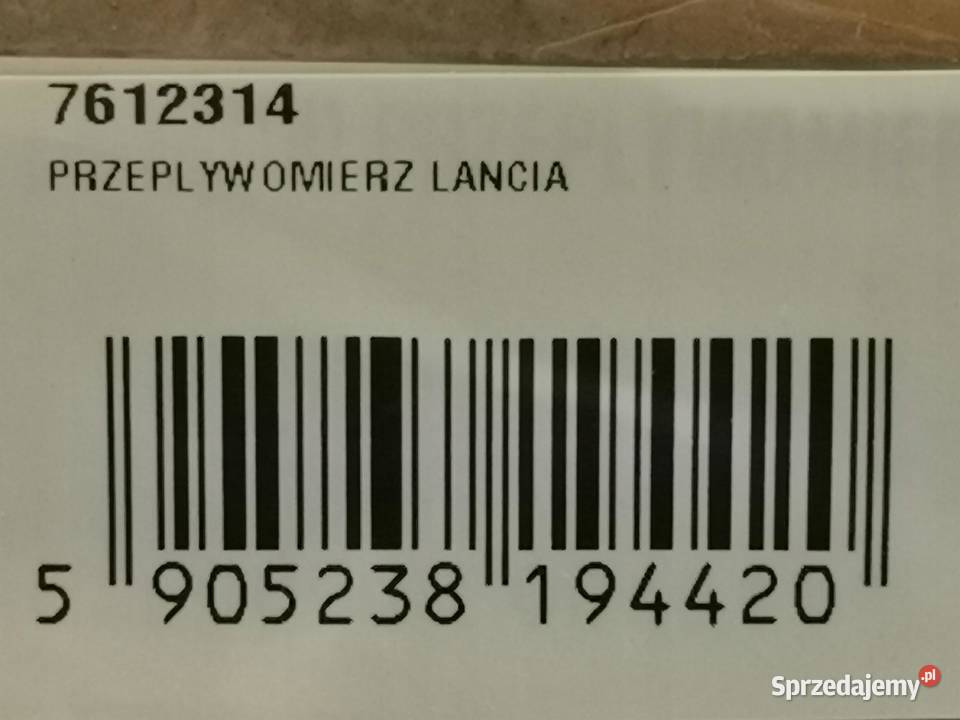 PRZEPŁYWOMIERZ LANCIA Y10 19881992 13 ORYGINAŁ