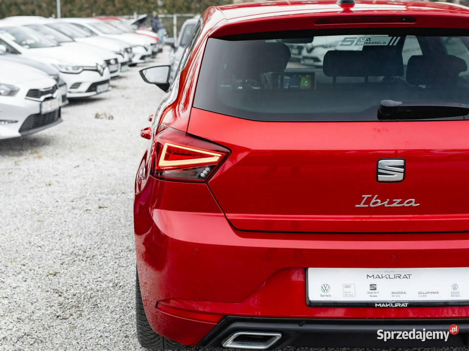 Seat Ibiza 10 TSI FR DSG Podgrzf Virtual Cockpit asystent pasa ruchu Gdańsk