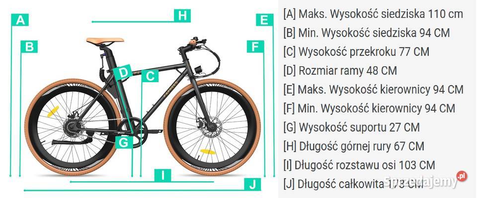FAFREES F1 C38 gravel szosa miejski ebike 250W Tarnobrzeg