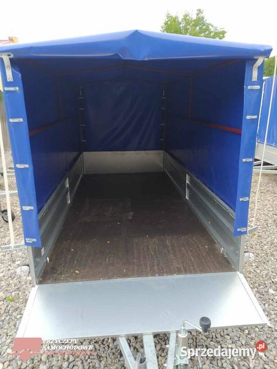 Spawana przyczepa z plandeką Fracht wym 270x125 Lublin