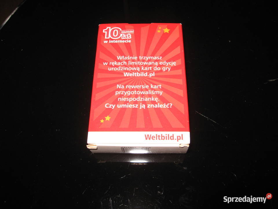 Karty do gry Weltbild edycja limitowana KZWP Olsztyn