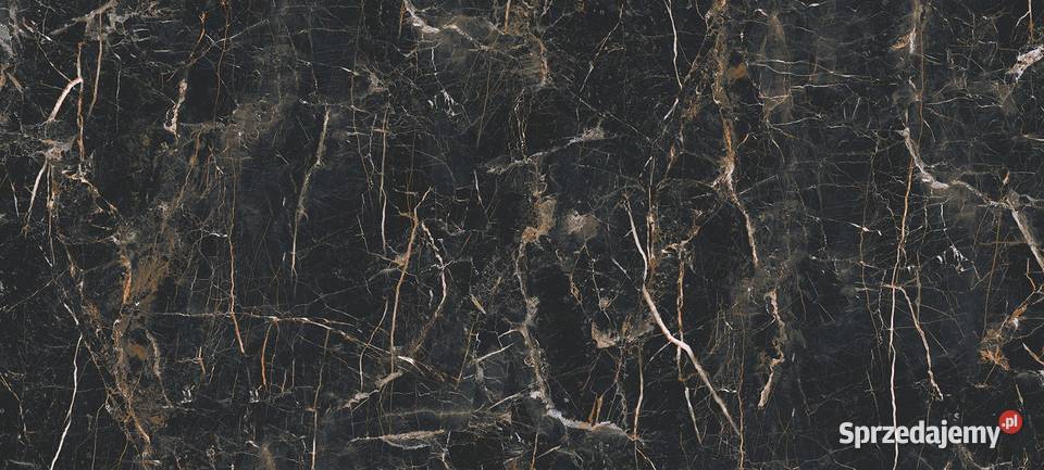 Gres polerowany wielkoformatowy 280x120 CZARNY Łask