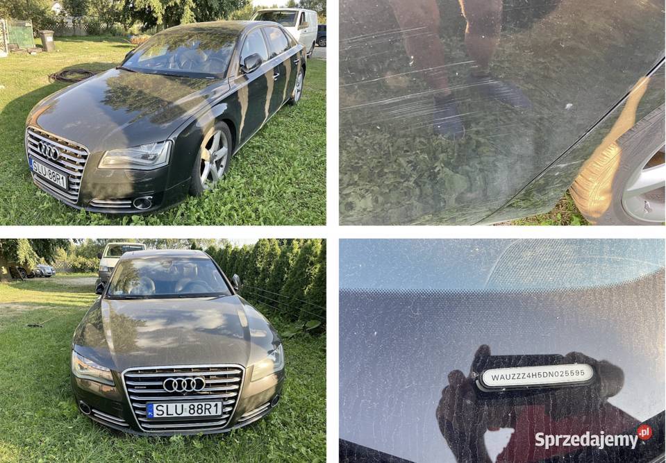 Audi A8 2013 r śląskie