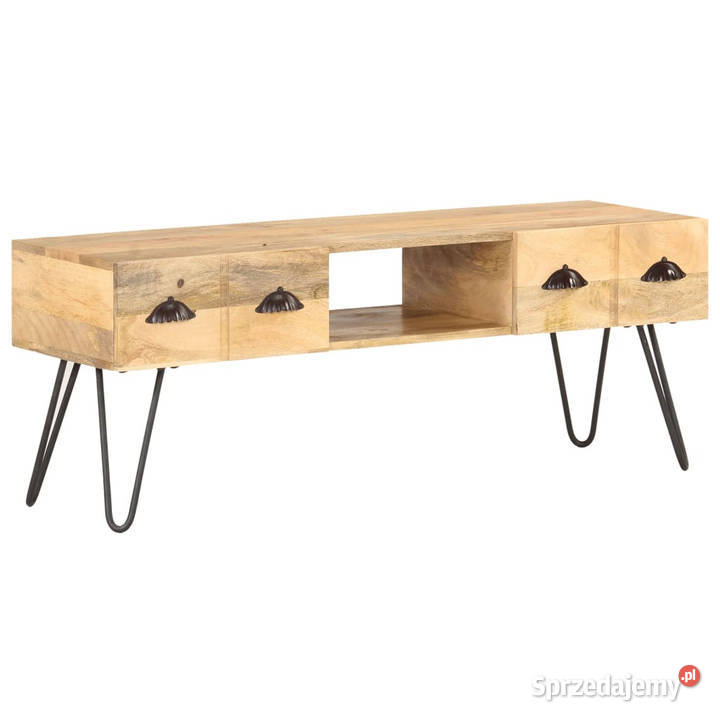 Szafka pod TV 120x35x45 lite drewno mango Warszawa