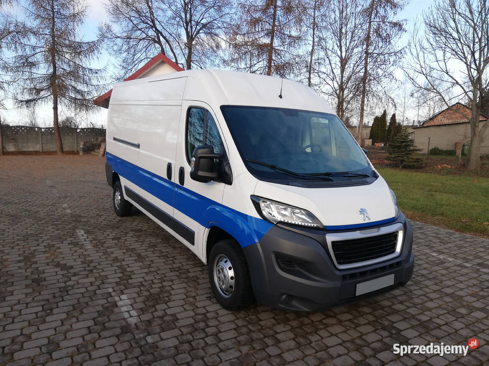 Peugeot Boxer L3H2 20diesel 163 zadbany kamera biały Peugeot Sompolno