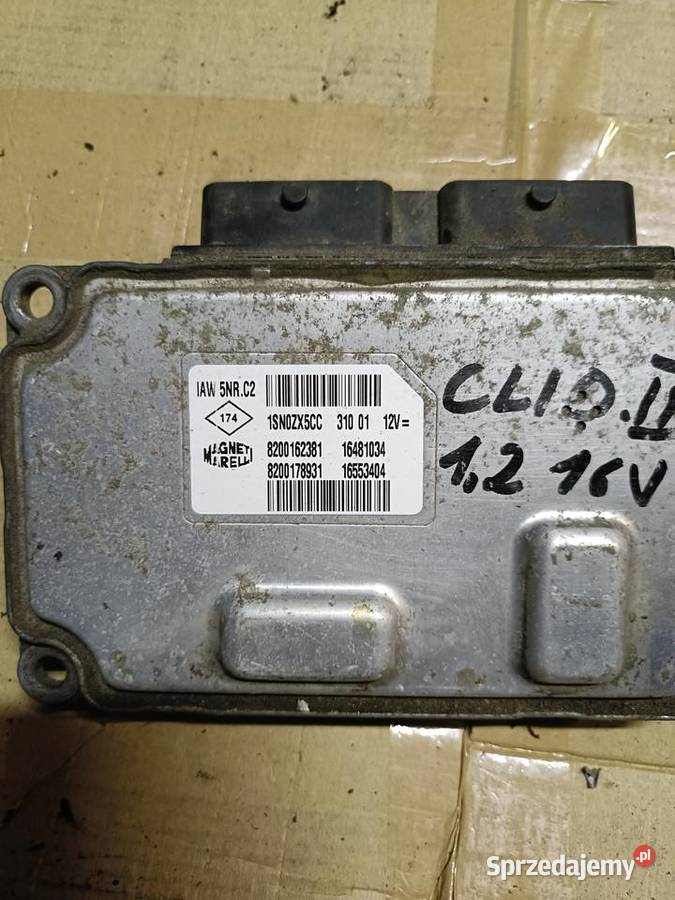 Sterownik ECU Silnika Renault Clio 2 II 12 Gdynia